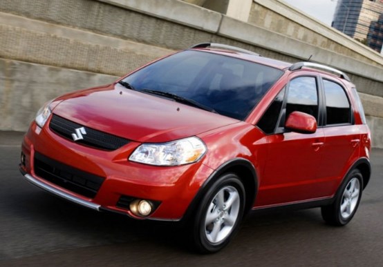 Камера заднего вида на Suzuki SX4